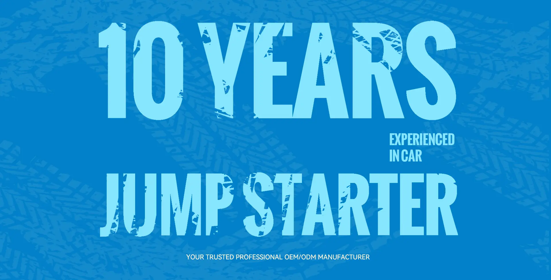 CHLCHL 10 Years Experienced Car Jump Starter Hero Background